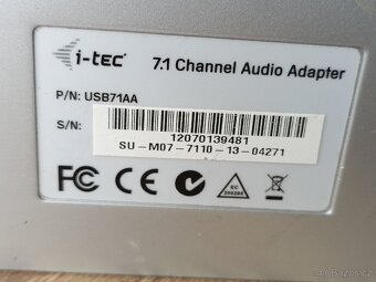 Zvuková karta 7.1 USB - 3
