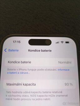 iPhone 15 pro Natural Titan 128GB - 3