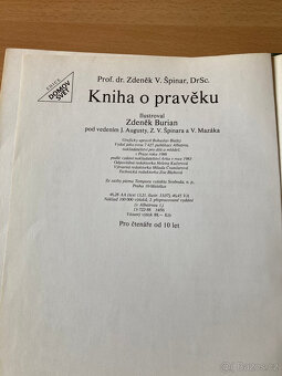 Kniha o pravěku-Špinar-ilust.Z.Burian, Naše nerosty - 3