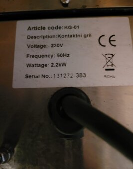 Kontaktní grill PROFI - 3