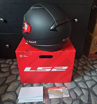 Nová INTEGRÁLNÍ PŘILBA LS2 FF353 RAPID II SOLID MATT BLACK L - 3