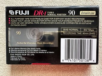 FUJI DR-I 90 - MC audio kazeta - ZABALENÁ - 3
