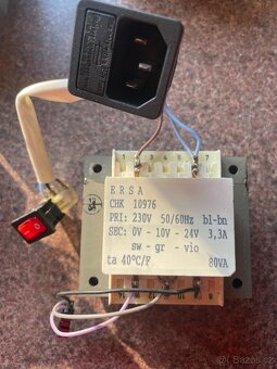 Transformátory 230/10 + 24V - 3