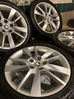 Alu kola Škoda R17 5X112 LETNÍ PNEU 225/45 R17 TRIUS - 3
