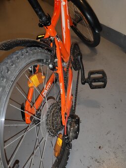 Dětské 20" horské kolo SUP 20" Paint - oranžové - 3