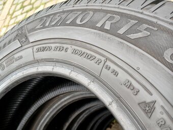 4ks zimních zátěžových pneumatik MATADOR 215/70R15C - 3