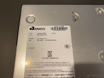 Switch Cisco WS-C2960S-24TS-L - 3