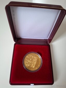 Zlatá mince ČNB 10000 Kč Kníže Václav 2025 BK jen 2300 ks - 3
