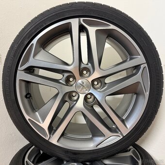 PEUGEOT 308 5x108 R18 ET48+LETNÍ 225/40R18 6,5/6mm - 3