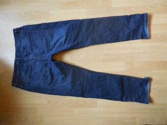 pánské Takko tm.modré rifle elast. Straight 36/32 L-XL p.100 - 3