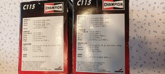 Olejový filtr Champion C115, 2 kusy - 3