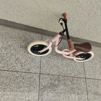 Dětské 10" odrážedlo Runride 500 růžovo-béžové

 - 3