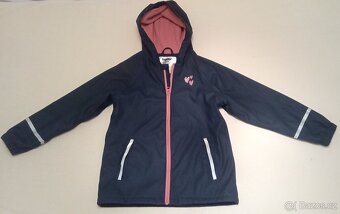 Dívčí nepromokavá bunda velikost 122/128 - 3