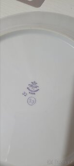 Starožitné Porcelánové talíře Thun 1794 - 3