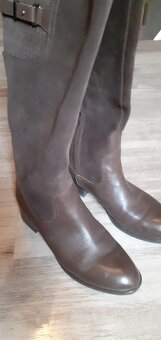 Kožené kozačky GEOX vel.39 - 3