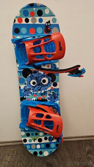 Snowboard dětský 70 cm Head + postroj - 3