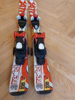 Lyze detske 100cm Atomic Redster - 3