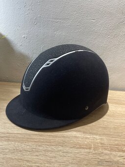 Jezdecká helma Graz HKM černá - 3