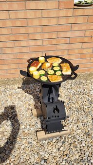 Raketová pec,kamna,záhradný gril. - 3