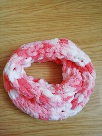 Nový měkký pletený nákrčník puffy (color...) - 3