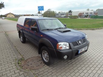 Nissan Double Cab 2.5 TD 4x4 tažné 3T k. ČR TOP - 3