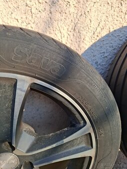 alu disky s letnimi pneumatikami 195/55 R16 - 3