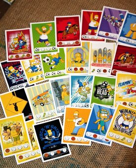 THE SIMPSONS / SPORT (sběratelské karty) - 3