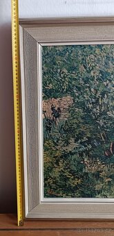 Reprodukce Van Gogh, kresba tuší A.Dubský, Karlův most - 3