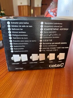 Ventilátor CATA E100 GT Timer (2 ks) - NOVÝ - 3