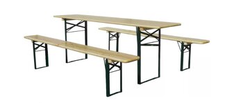 Rozkládací nůžkový stan , pivní set , skákací hrad , ohřívač - 3