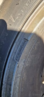 Prodám Originál Alu disky na Peugeot 407 16' Letni pneu 90% - 3