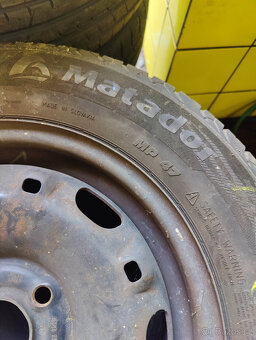 Prodám 4x obutý plech 175/70/14T Škoda, Seat - 3