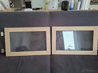 IKEA Besta 2x dvířka + 2x skleněná police - 3
