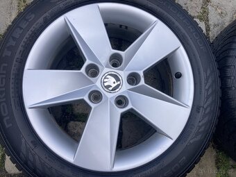 Alu kola ŠKODA OCTAVIA III 16" zimní NOKIAN 205/55R16 - 3