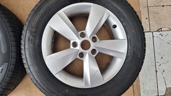 Alu kola Škoda 16" 5x112 zimní pneu 215/60 R16 6+mm Karoq - 3