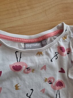 Holčičí pyžama 2x set - vel. 122/128 - 3