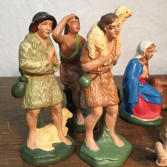 starý Betlém mašé.. volek osel Tři králové velbloud 1900 - 3