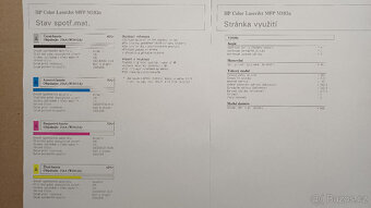 HP Laserjet M182N | barevná | najeto 800stran | original ton - 3
