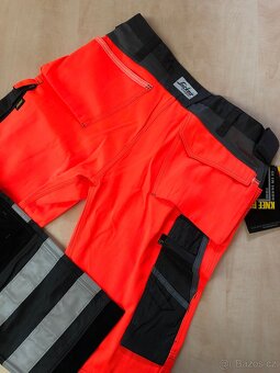 Reflexní pracovní kalhoty Snickers 3333 velikost 52 - 3