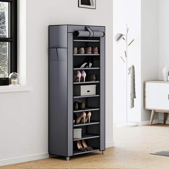 Modulární botník, výška 160 cm, 20 párů bot - NOVÉ - 3