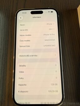 iPhone 14 Pro 128GB Silver - 3