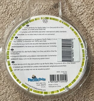 Dětské pítko Pacific Baby - nepoužité, nerozbalené - 3