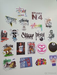 Stüssy nálepky - celek i jednotlivě - 3