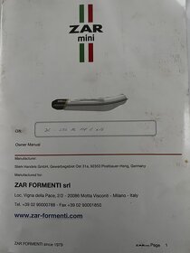 Nafukovací člun ZAR MINI 3,6m - 3