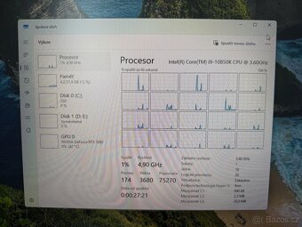 Herní PC | i9 10850K, RTX 3080, 32GB, 1TB SSD s WIFI - 3