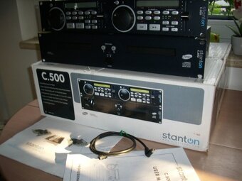 STANTON C.500 DJ DVOUPALUBNI CD PREHRAVAC A OVLADACI PANEL - 3
