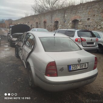 SUPERB 1.9TDI 74KW R.V.2003 VEŠKERÉ DÍLY PLATÍ DO SMAZÁNÍ - 3