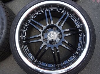 Alu disky límcové na Mercedes, 19", 5x112,ET 45, letní sada - 3