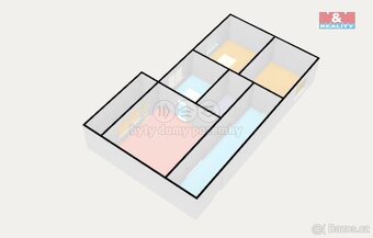 Prodej bytu 3+1, 67 m², Orlová, ul. Karla Dvořáčka - 3