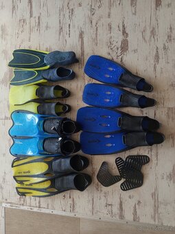 Potápěčské ploutve, mix velikostí - 3